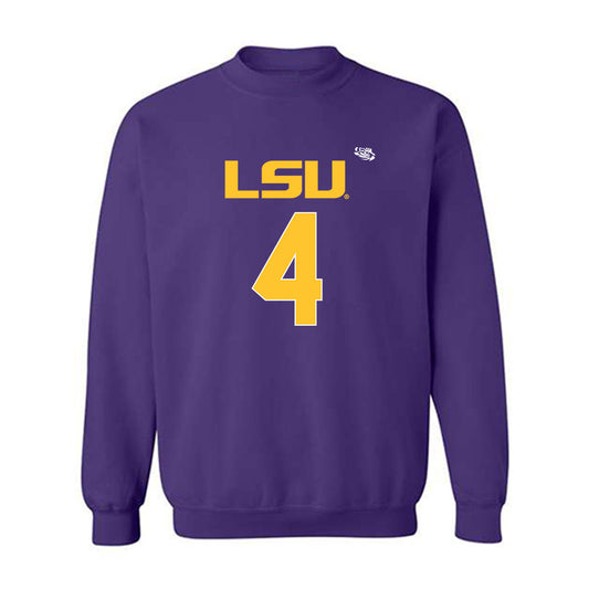 LSU - NCAA Football : Nic Anderson - Replica Shersey Crewneck Sweatshirt-0