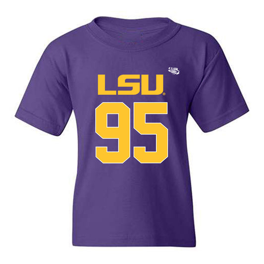 LSU - NCAA Football : Shone Washington - Replica Shersey Youth T-Shirt-0