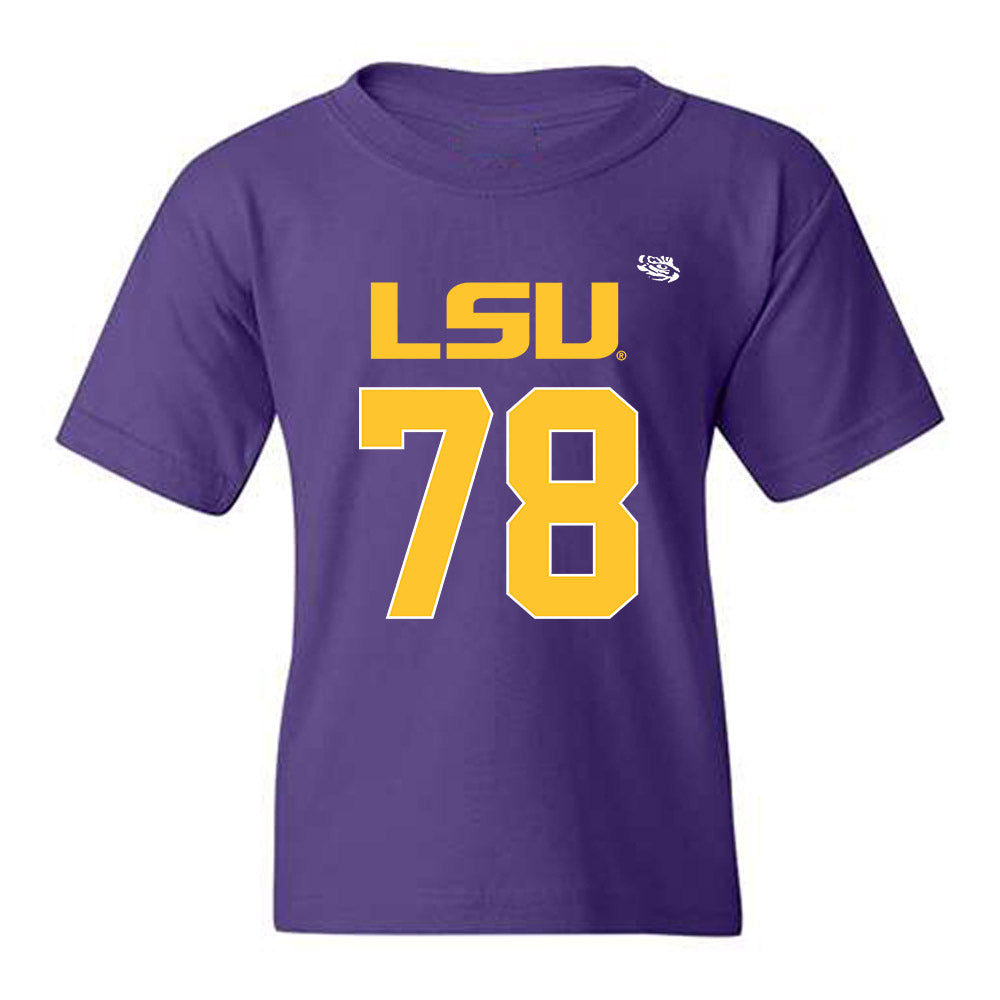 LSU - NCAA Football : Coen Echols - Replica Shersey Youth T-Shirt-0