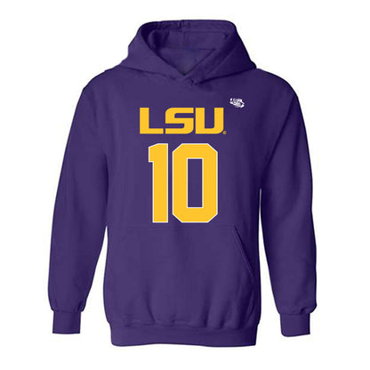 LSU - NCAA Football : Dashawn Spears - Replica Shersey Hooded Sweatshirt-0