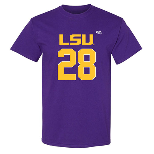 LSU - NCAA Football : Jhase Thomas - Replica Shersey T-Shirt-0