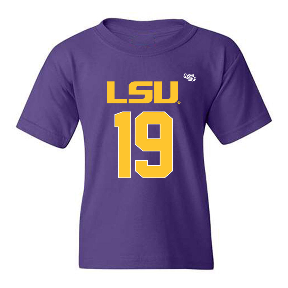 LSU - NCAA Football : Emile Picarella III - Replica Shersey Youth T-Shirt-0