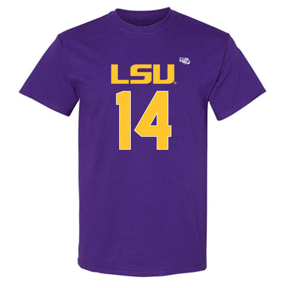 LSU - NCAA Football : Trey'Dez Green - Replica Shersey T-Shirt