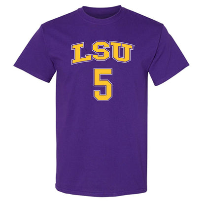 LSU - NCAA Men's Basketball : Cam Carter - Replica Shersey T-Shirt