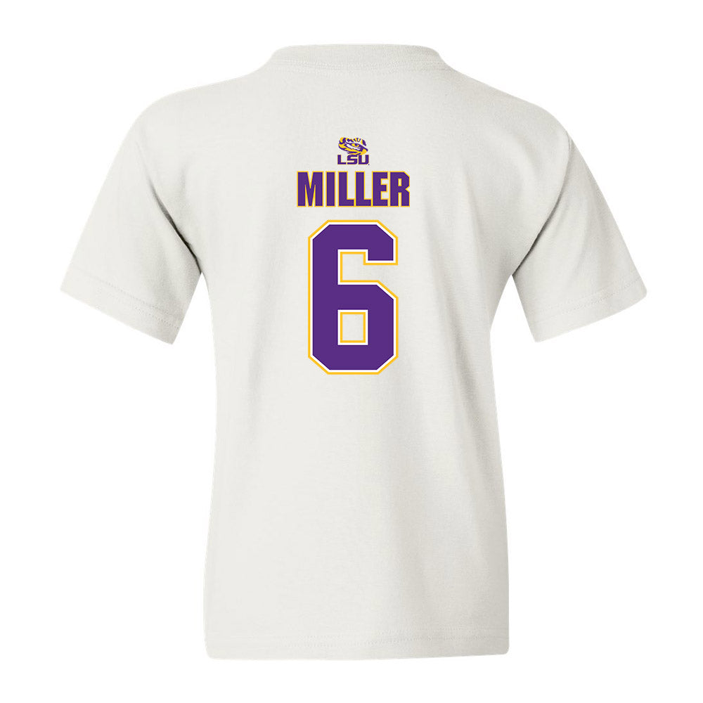 LSU - NCAA Men's Basketball : Robert Miller - Replica Shersey Youth T-Shirt