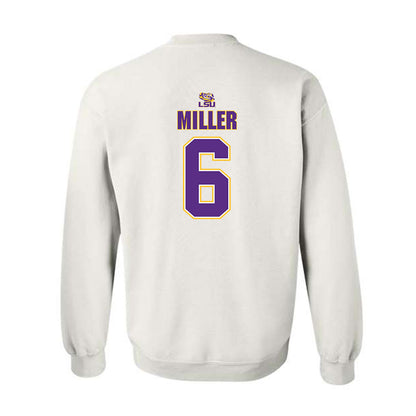 LSU - NCAA Men's Basketball : Robert Miller - Replica Shersey Crewneck Sweatshirt