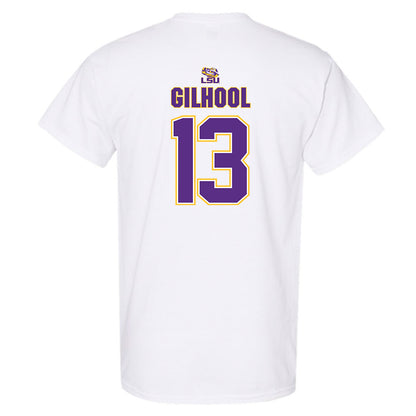 LSU - NCAA Men's Basketball : Matthew Gilhool - Replica Shersey T-Shirt-1