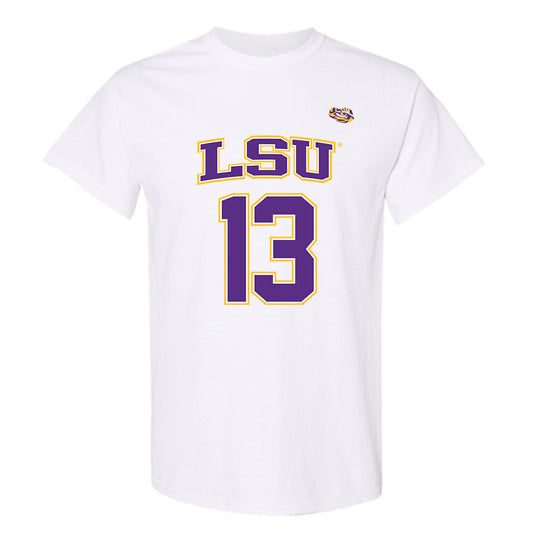 LSU - NCAA Men's Basketball : Matthew Gilhool - Replica Shersey T-Shirt-0