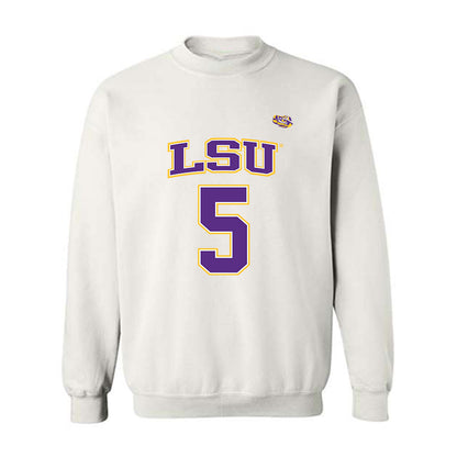 LSU - NCAA Men's Basketball : Cam Carter - Replica Shersey Crewneck Sweatshirt