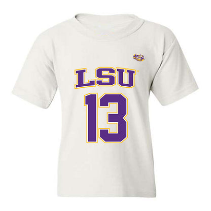 LSU - NCAA Men's Basketball : Matthew Gilhool - Replica Shersey Youth T-Shirt-0
