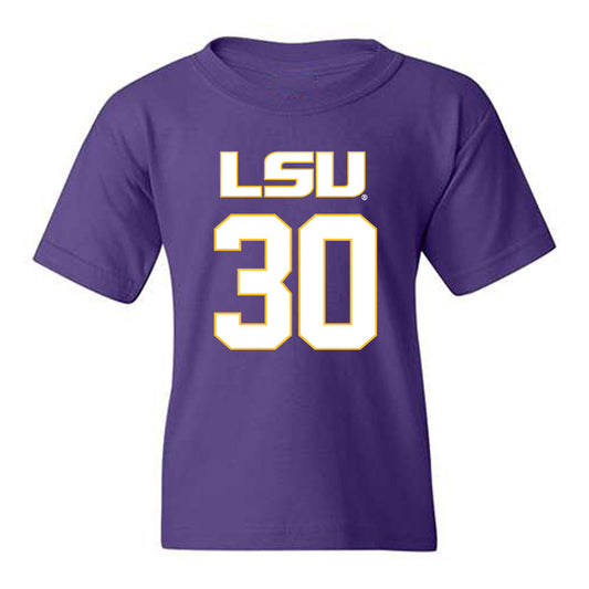 LSU - NCAA Women's Basketball : Jada Richard - Replica Shersey Youth T-Shirt-0