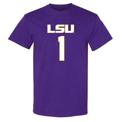 LSU - NCAA Women's Basketball : Amiya Joyner - Replica Shersey T-Shirt-0