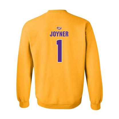 LSU - NCAA Women's Basketball : Amiya Joyner - Replica Shersey Crewneck Sweatshirt-1