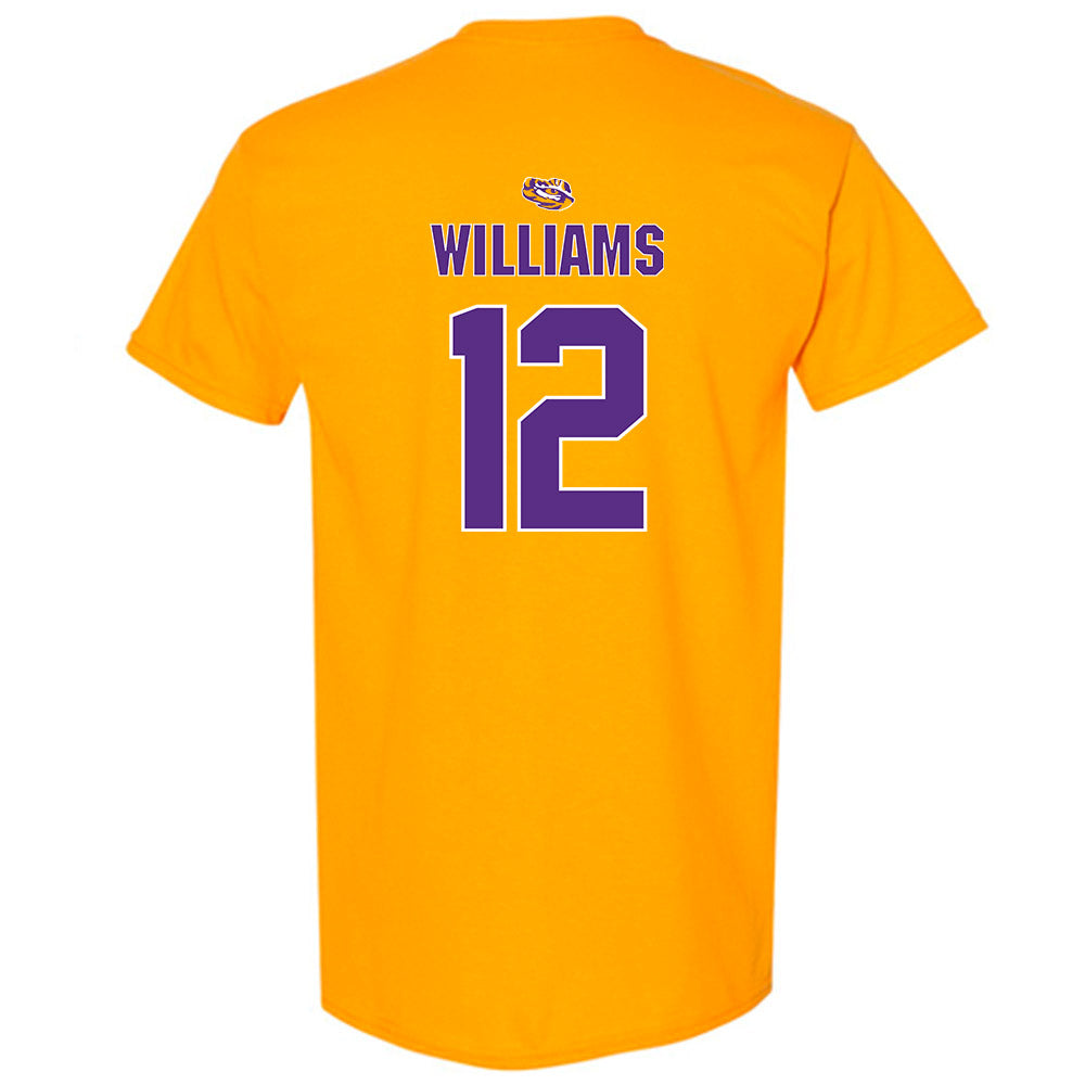 LSU - NCAA Women's Basketball : Mikaylah Williams - Replica Shersey T-Shirt-1