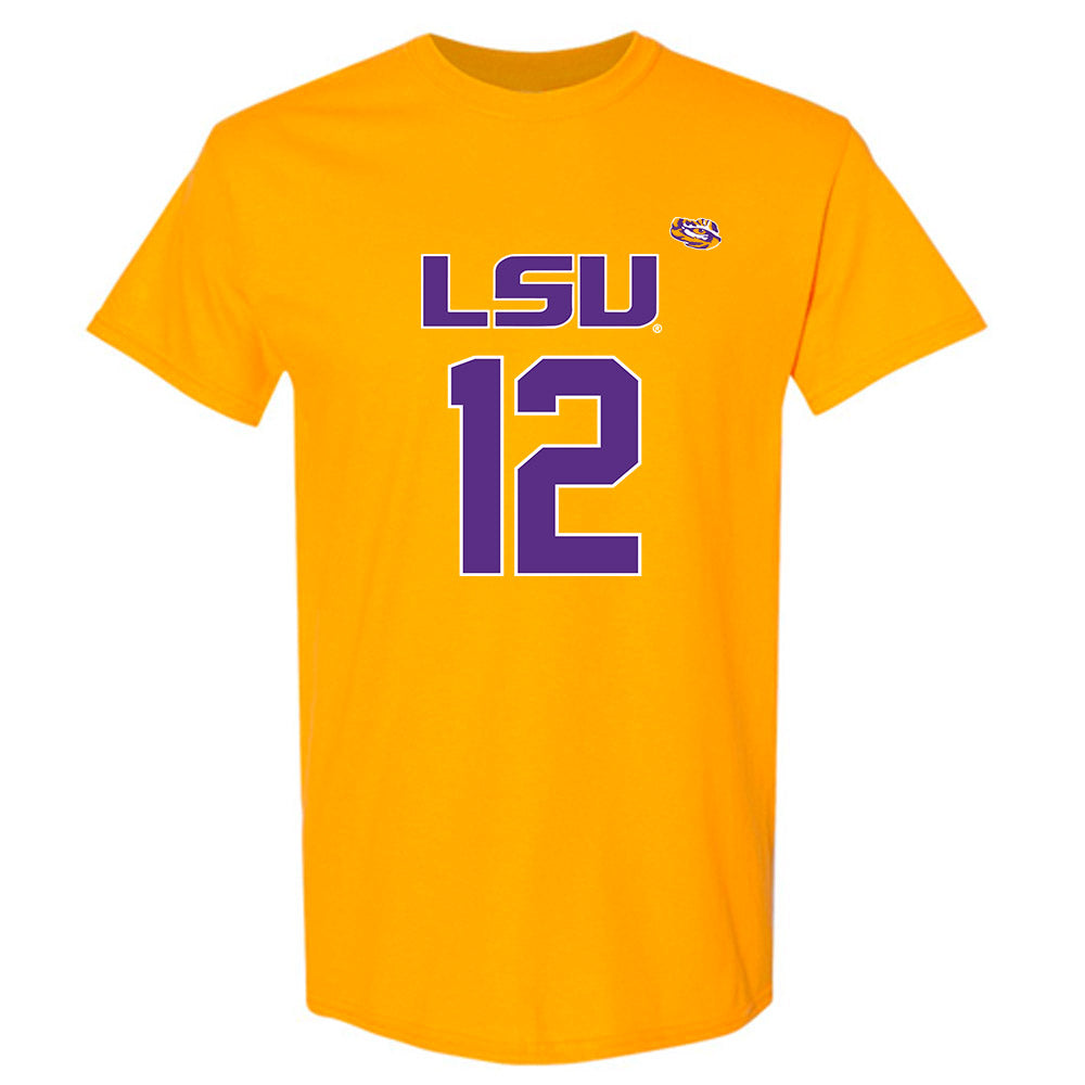 LSU - NCAA Women's Basketball : Mikaylah Williams - Replica Shersey T-Shirt-0