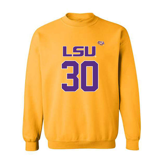 LSU - NCAA Women's Basketball : Jada Richard - Replica Shersey Crewneck Sweatshirt-0