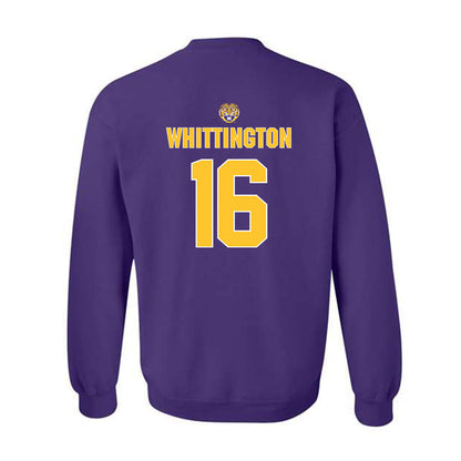 LSU - NCAA Beach Volleyball : Maddie Whittington - Crewneck Sweatshirt