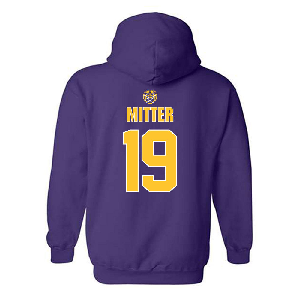 LSU - NCAA Beach Volleyball : Emily Mitter - Hooded Sweatshirt