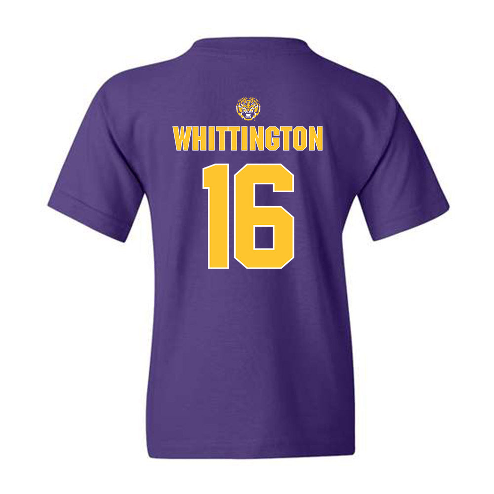 LSU - NCAA Beach Volleyball : Maddie Whittington - Youth T-Shirt