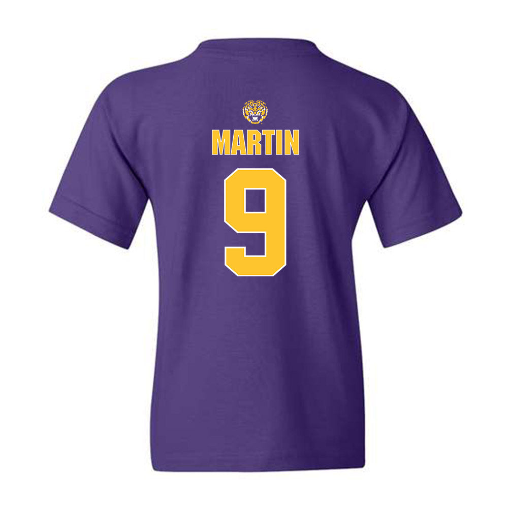 LSU - NCAA Beach Volleyball : Skylar Martin - Youth T-Shirt