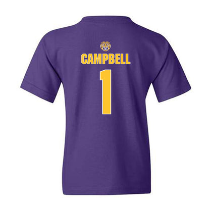 LSU - NCAA Beach Volleyball : Gracey James Campbell - Youth T-Shirt