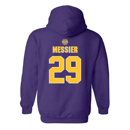 LSU - NCAA Beach Volleyball : Amaya Messier - Hooded Sweatshirt