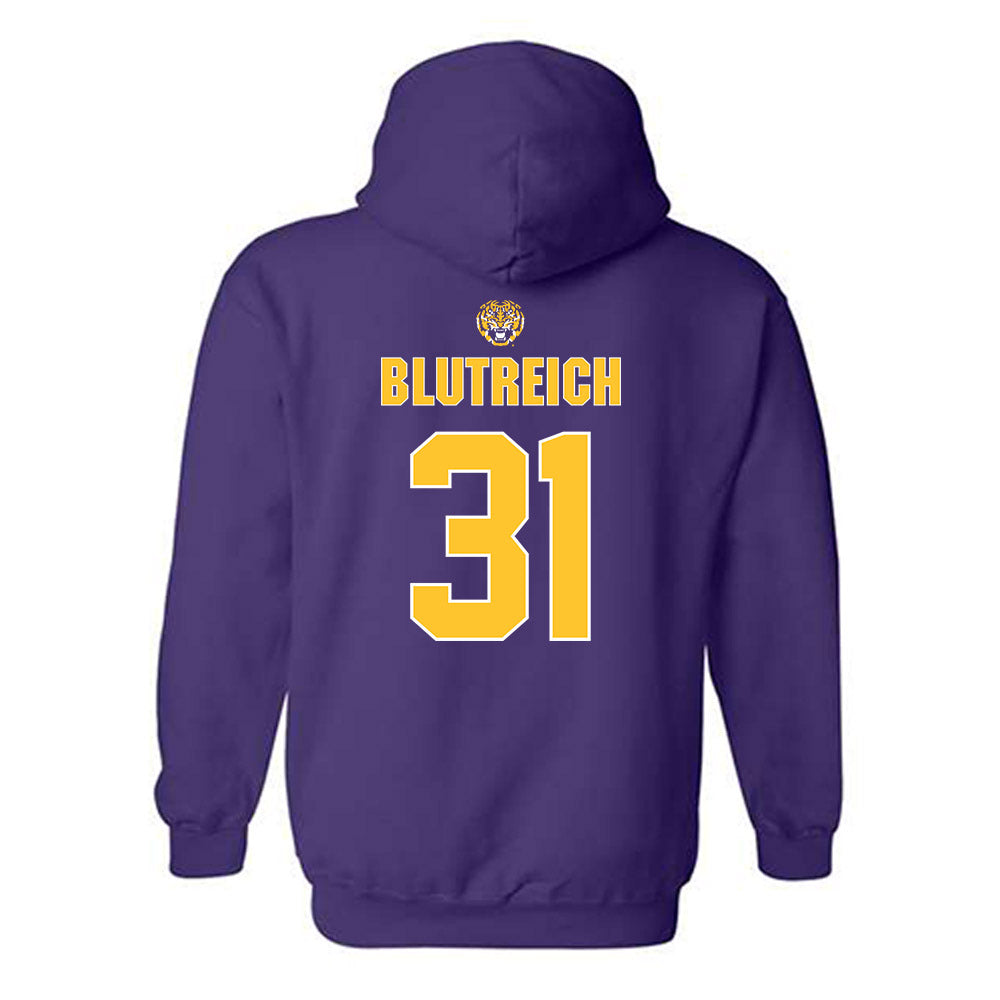 LSU - NCAA Beach Volleyball : Brooke Blutreich - Hooded Sweatshirt