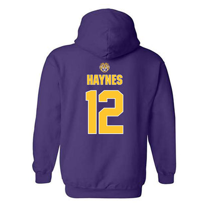 LSU - NCAA Beach Volleyball : Amber Haynes - Hooded Sweatshirt