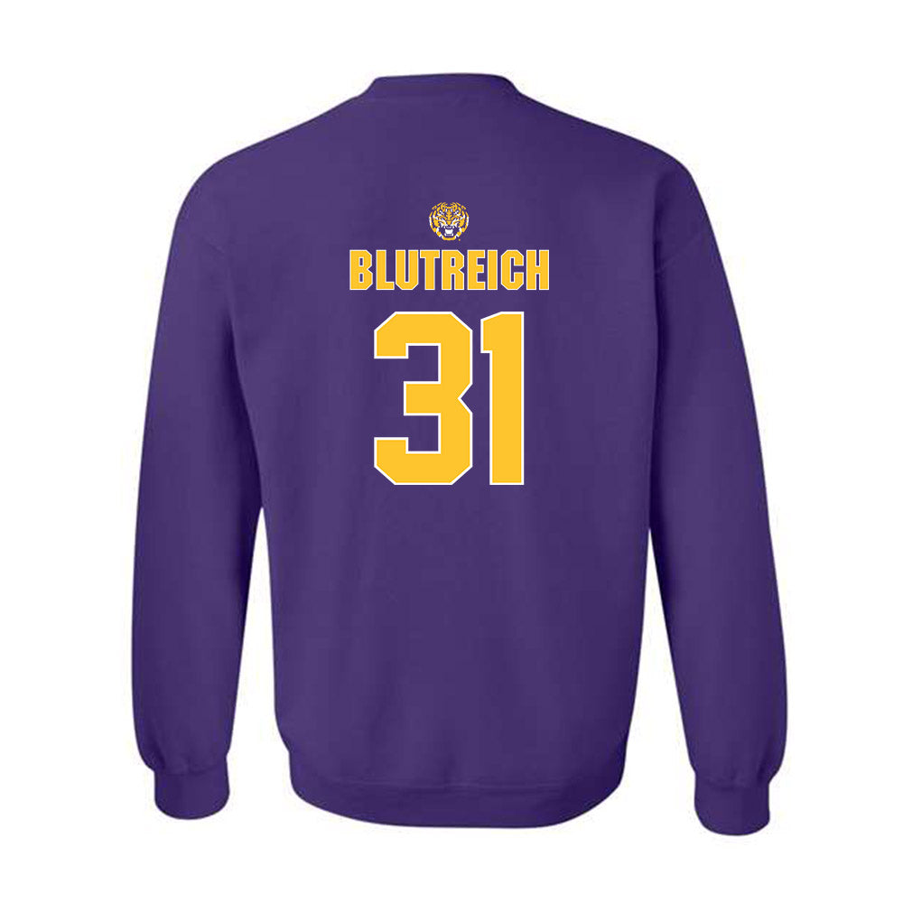 LSU - NCAA Beach Volleyball : Brooke Blutreich - Crewneck Sweatshirt