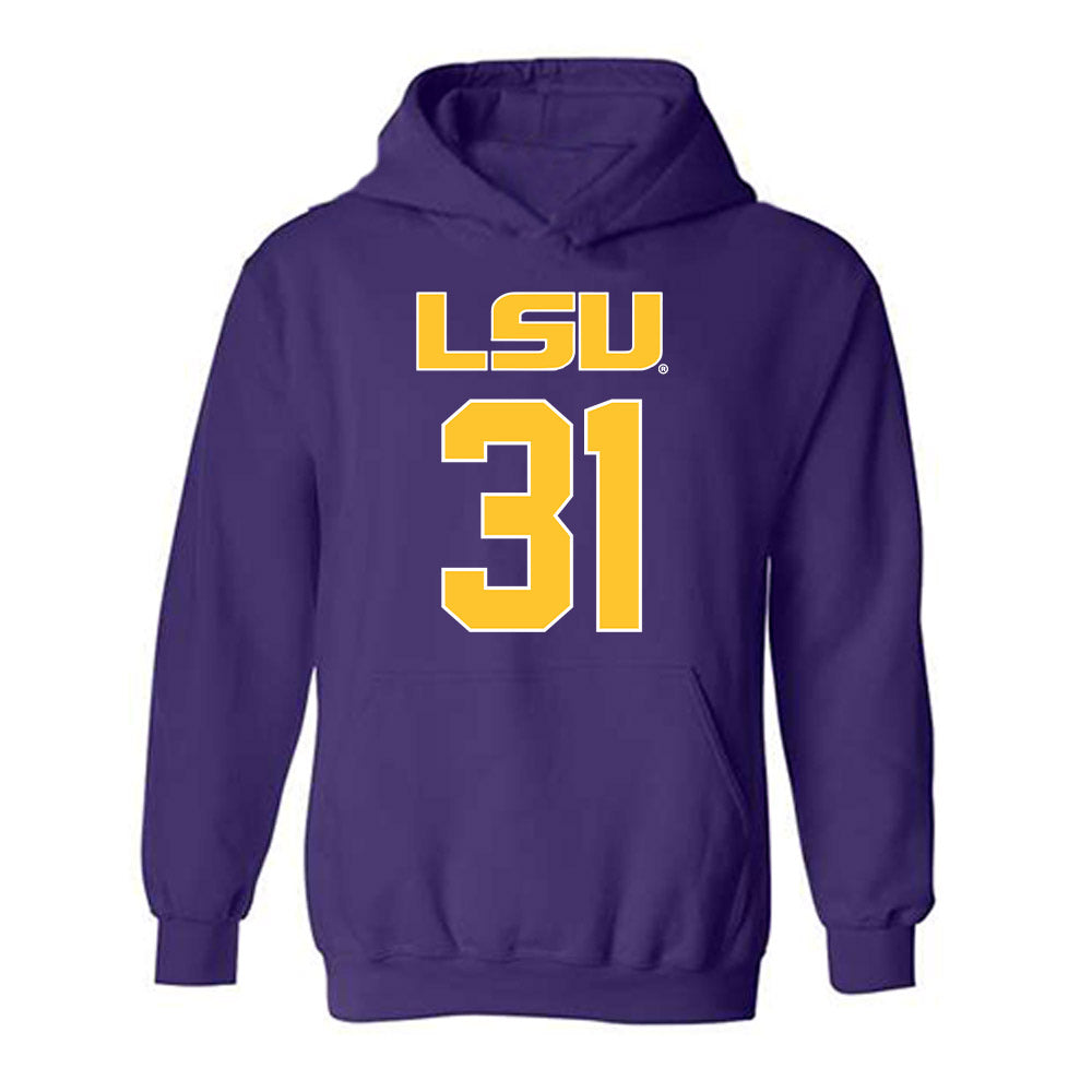 LSU - NCAA Beach Volleyball : Brooke Blutreich - Hooded Sweatshirt