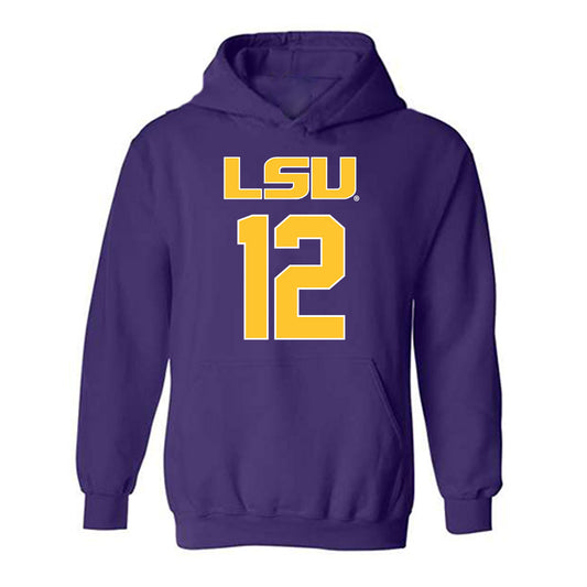 LSU - NCAA Beach Volleyball : Amber Haynes - Hooded Sweatshirt