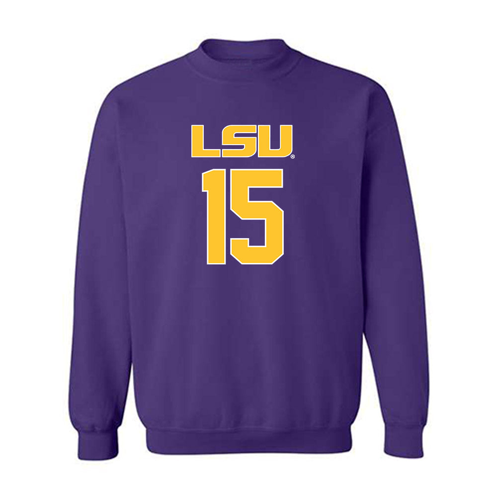 LSU - NCAA Beach Volleyball : Ellie Shank - Crewneck Sweatshirt