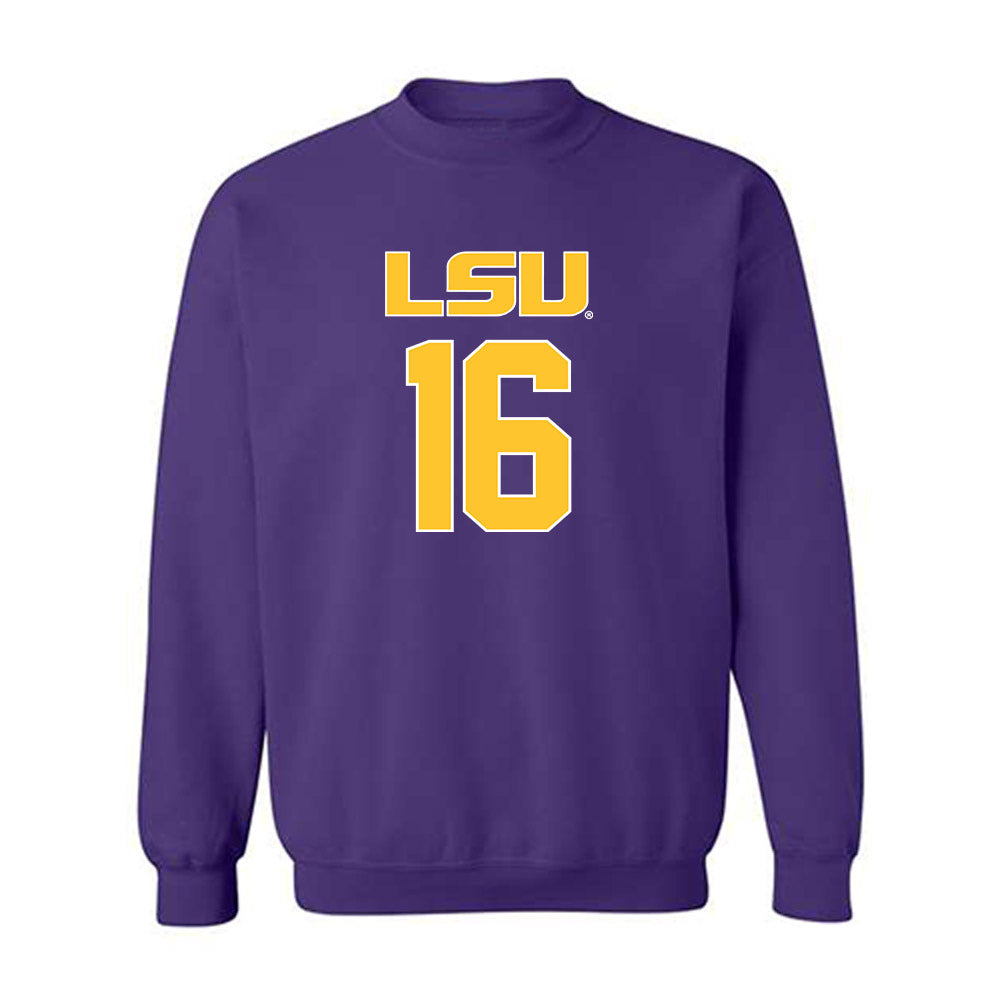 LSU - NCAA Beach Volleyball : Maddie Whittington - Crewneck Sweatshirt