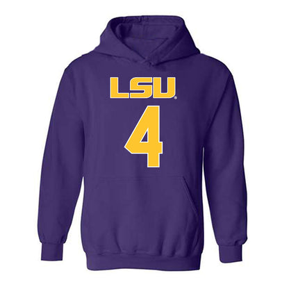 LSU - NCAA Beach Volleyball : Kylie Mueller - Hooded Sweatshirt