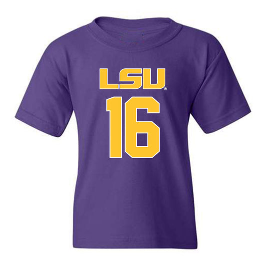 LSU - NCAA Beach Volleyball : Maddie Whittington - Youth T-Shirt