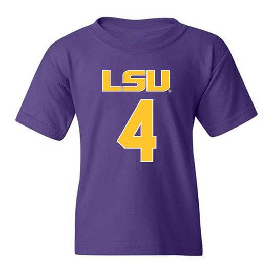 LSU - NCAA Beach Volleyball : Kylie Mueller - Youth T-Shirt