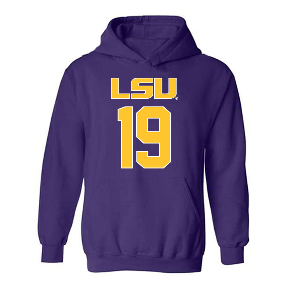 LSU - NCAA Beach Volleyball : Emily Mitter - Hooded Sweatshirt