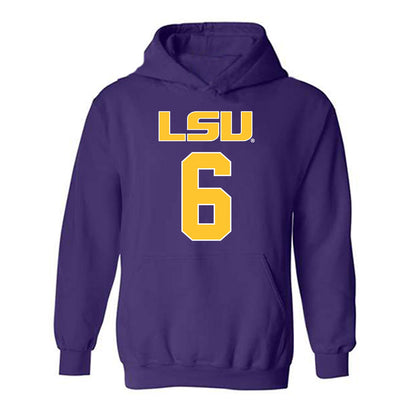 LSU - NCAA Beach Volleyball : Forbes Hall - Hooded Sweatshirt