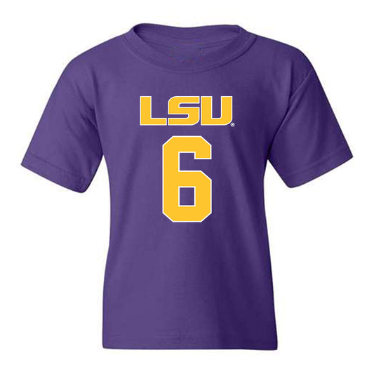 LSU - NCAA Beach Volleyball : Forbes Hall - Youth T-Shirt