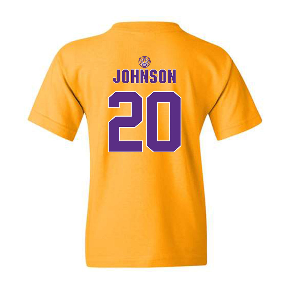 LSU - NCAA Beach Volleyball : Emma Johnson - Youth T-Shirt