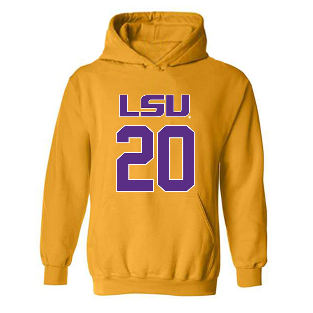 LSU - NCAA Beach Volleyball : Emma Johnson - Hooded Sweatshirt