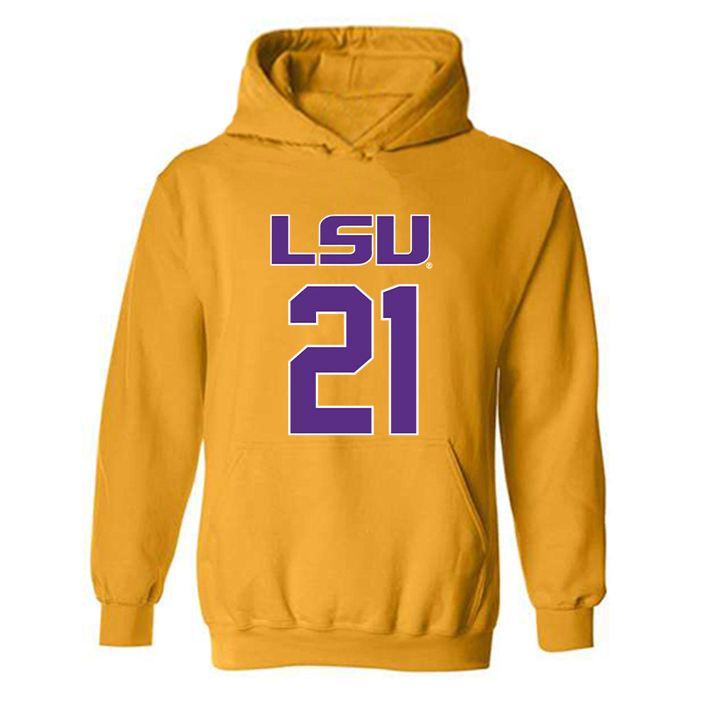 LSU - NCAA Beach Volleyball : Cassidy Chambers - Hooded Sweatshirt