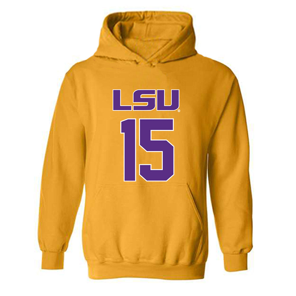 LSU - NCAA Beach Volleyball : Ellie Shank - Hooded Sweatshirt