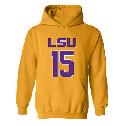 LSU - NCAA Beach Volleyball : Ellie Shank - Hooded Sweatshirt