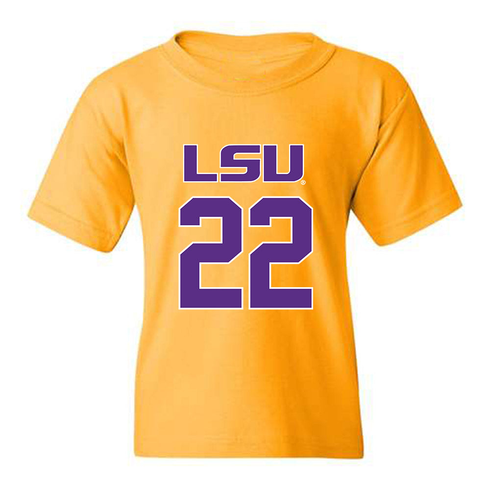 LSU - NCAA Beach Volleyball : Reilly Allred - Youth T-Shirt