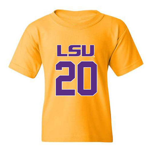 LSU - NCAA Beach Volleyball : Emma Johnson - Youth T-Shirt