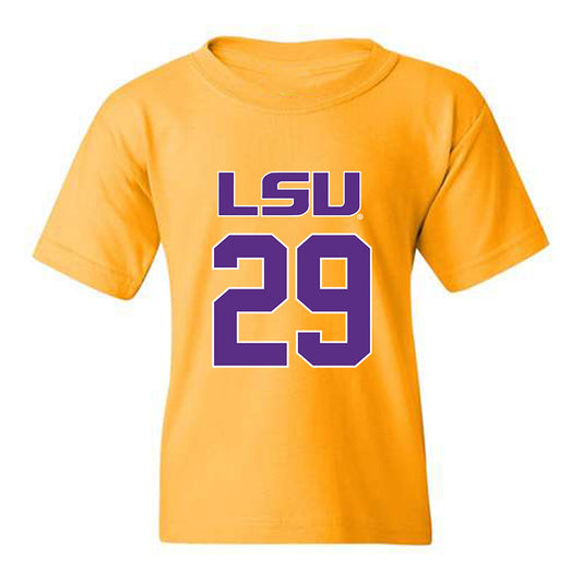 LSU - NCAA Beach Volleyball : Amaya Messier - Youth T-Shirt