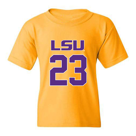 LSU - NCAA Beach Volleyball : Amelia Taft - Youth T-Shirt