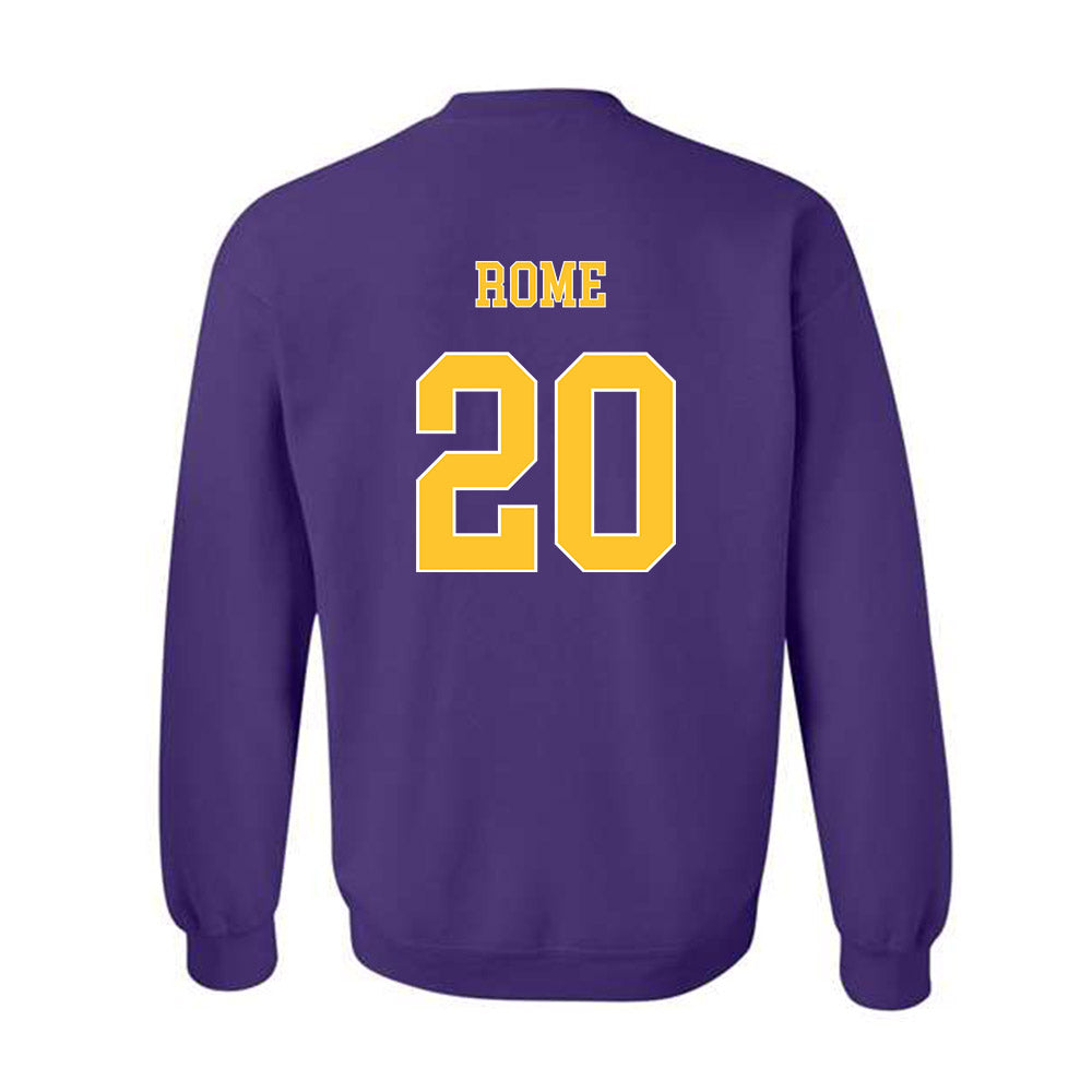 LSU - NCAA Women's Volleyball : Mika Rome - Sport Shersey Crewneck Sweatshirt