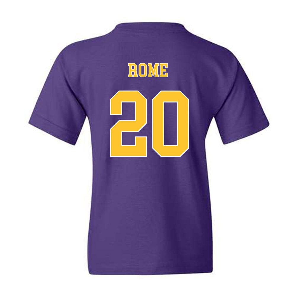 LSU - NCAA Women's Volleyball : Mika Rome - Sport Shersey Youth T-Shirt